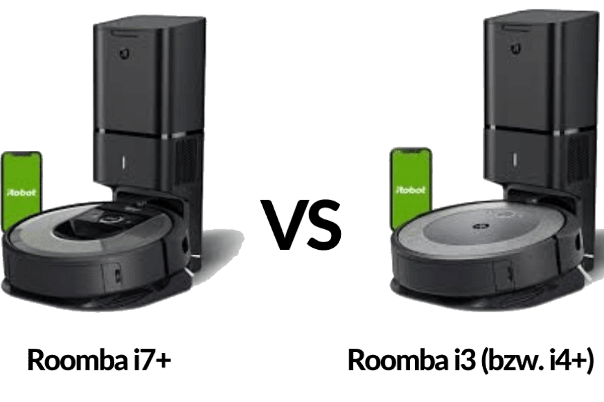 iRobot Roomba i7+ vs. i3+ (i4+): Der Direktvergleich (2024)